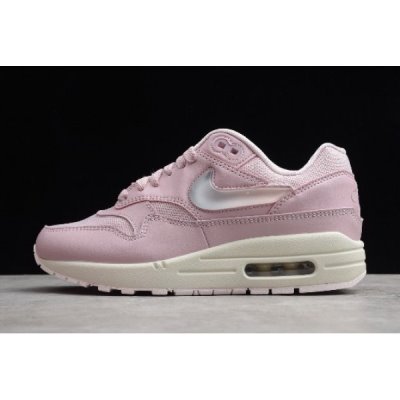 Nike Bayan Air Max 1 Jewel Swoosh Plum Chalk Mor Koşu Ayakkabısı Türkiye - 8X42EKNA